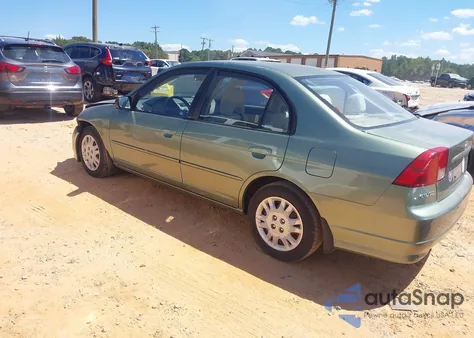 2004 Honda Civic Lx из США, поврежденный, VIN 2HGES16594H609650